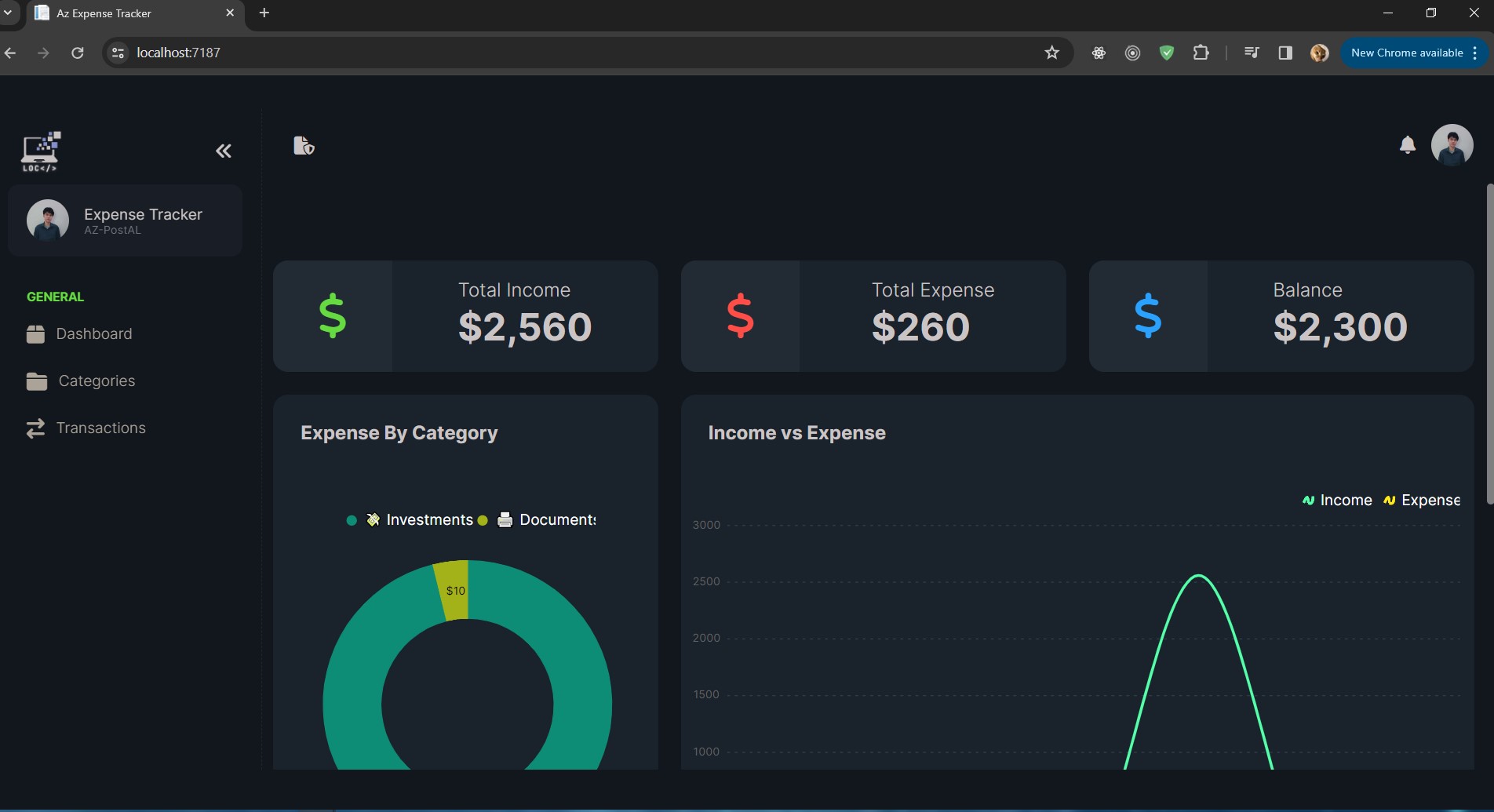 Admin Dashboard